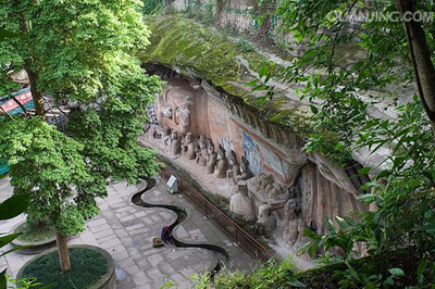 重慶市內(nèi)、大足寶頂石刻雙臥四日游